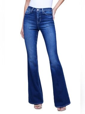 L’agence bell High Rise Flare bootcut Jeans indie quiet luxury retrofete vintage